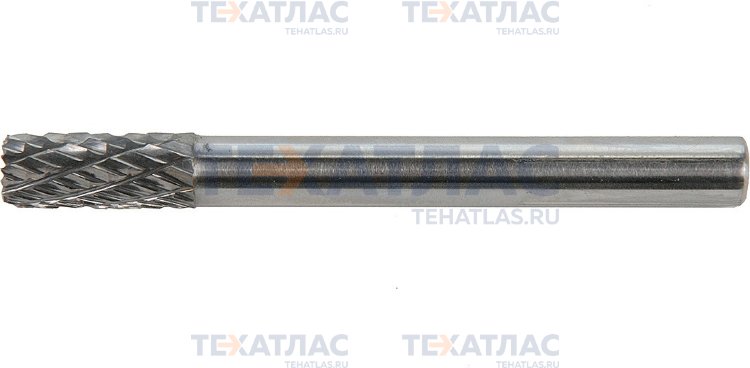 GARWIN 900525-6*16*60 Борфреза цилиндрическая с торцевыми зубьями 6x16x60 мм, VHM, DC, форма B
