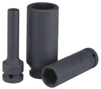 Force 4458517 1/2" Головка глубокая д/пневмоинст. 6-гр. 17 мм L=85 мм,