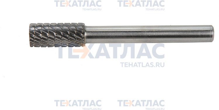 GARWIN 900513-8*20*64 Борфреза цилиндрическая с гладким торцом 8x20x64 мм, VHM, CB, форма A