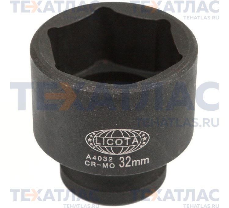 Licota A4032 Головка торцевая ударная 1/2" 32 мм