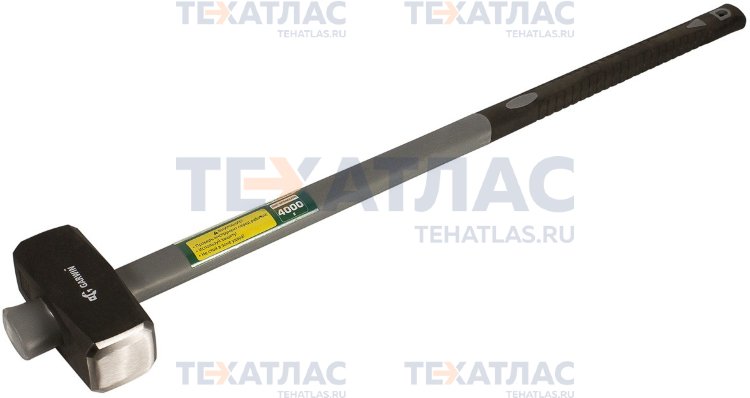 GARWIN 712080-4000 Кувалда с обратной фиберглассовой рукояткой, 4 кг