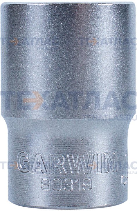 GARWIN S0327 Головка торцевая 6гр. 1/2" 27 мм