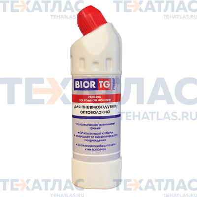 Смазка TG-PWater для задувки оптического кабеля, флакон 1кг
