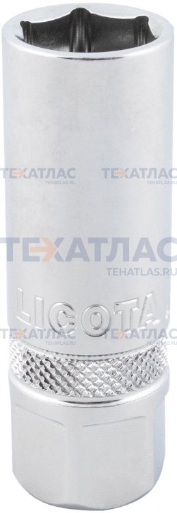 Licota ATF-4007A Головка свечная пружинная 16 мм 1/2" Licota ATF-4007A Головка свечная пружинная 16 мм 1/2"