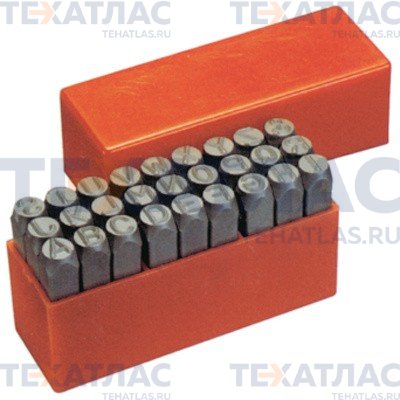 Licota ATF-5115A-6.0 Набор клейм буквы 6 мм CrMo