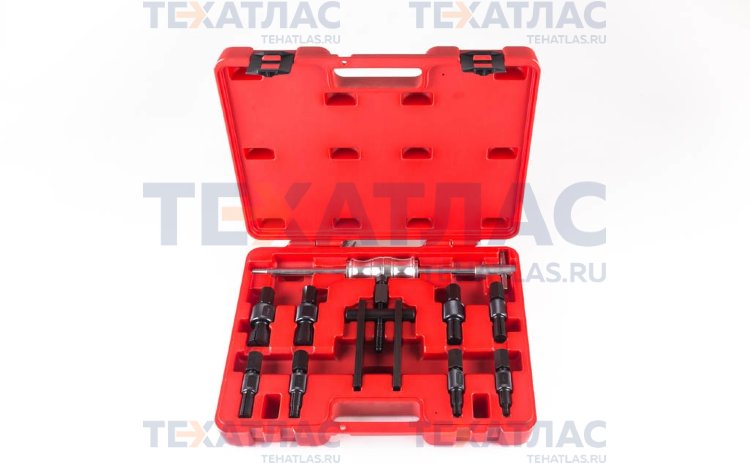 Licota ATA-0198A Набор съемник подшипников цанговый с обратным молотком Licota ATA-0198A Набор съемник подшипников цанговый с обратным молотком