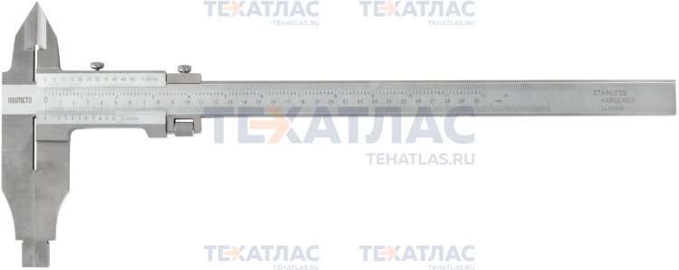 ASIMETO 302-12-2 Штангенциркуль нониусный 0,05 мм, 0-300 мм ASIMETO 302-12-2 Штангенциркуль нониусный 0,05 мм, 0-300 мм