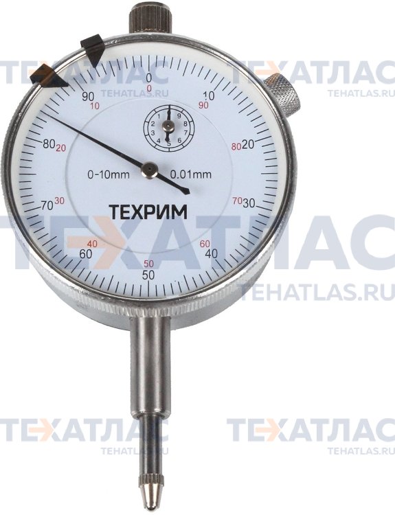 ТЕХРИМ T050022 Индикатор часового типа ИЧ 0-10 мм, 0,01 мм, с ушком