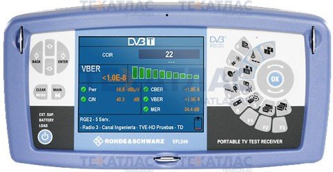 Мультимедийный анализатор R&S EFL240/340