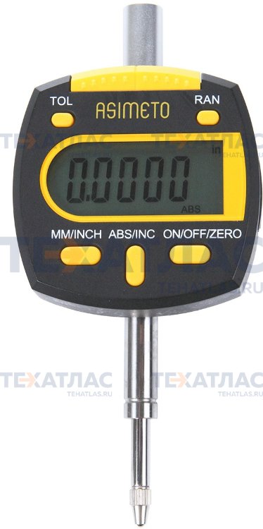ASIMETO 405-95-0 Измерительная головка цифровая 0,01 мм, 0-12,5 мм / 0-0.5"