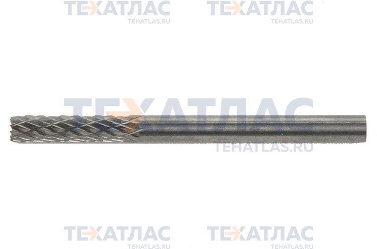 GARWIN 900525-3*14*38 Борфреза цилиндрическая с торцевыми зубьями 3x14x38 мм, VHM, DC, форма B