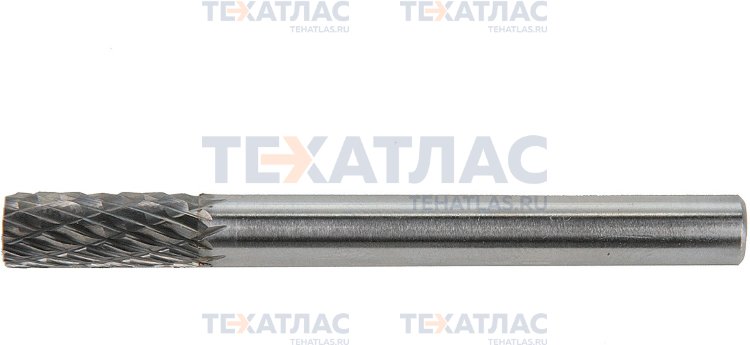 GARWIN 900505-6*16*60 Борфреза цилиндрическая с гладким торцом 6x16x60 мм, VHM, DC, форма A