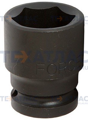 Force 44533 1/2" Головка д/пневмоинст. 6-гр. 33 мм L=45 мм,