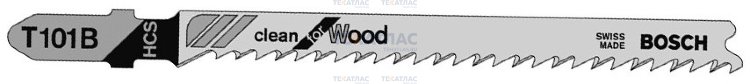 BOSCH 2608633A31 Полотно пильное BOSCH Precision for Wood T144DP 100 мм, шаг 4.0 мм, HCS (3 шт)
