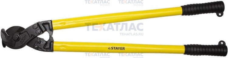Кабелерез STAYER "PROFI" для цветных металлов (Cu + Al ), кабель до d 14мм, 600мм Stayer Кабелерез STAYER "PROFI" для цветных металлов (Cu + Al ), кабель до d 14мм, 600мм Stayer