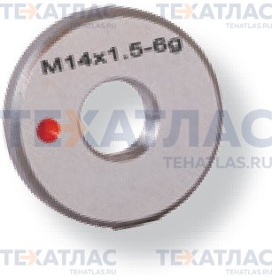 ASIMETO 684-12-0 Калибр-кольцо резьбовое НЕ 6g М12