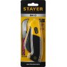 SK-С нож монтерский, складной, изогнутое лезвие, STAYER Professional Stayer SK-С нож монтерский, складной, изогнутое лезвие, STAYER Professional Stayer