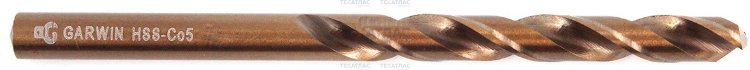 GARWIN 100530-8,8 Сверло спиральное по металлу 8,8 мм, DIN 338, HSS-Co5, 5xD, 135°, HA, тип UNI GARWIN 100530-8,8 Сверло спиральное по металлу 8,8 мм, DIN 338, HSS-Co5, 5xD, 135°, HA, тип UNI