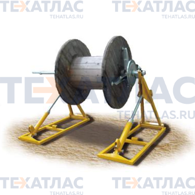CVI400 Гидравлическая подставка под барабан Ø1100-2000мм, 60кН Тесмек (Tesmec) CVI400 Гидравлическая подставка под барабан Ø1100-2000мм, 60кН Тесмек (Tesmec)