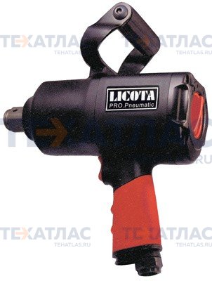 Licota PAW-10045S Гайковерт пневматический ударный 1" 2034 Нм (207 кГм), композитный