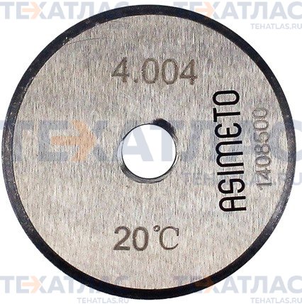 ASIMETO 675-04-0 Калибр-кольцо DIN 2250С D 4 мм