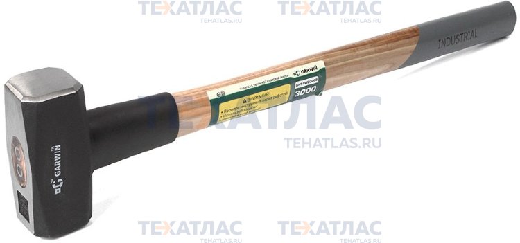 GARWIN GHT-SW03000 Кувалда Garwin INDUSTRIAL с рукояткой из дерева гикори, 3 кг GARWIN GHT-SW03000 Кувалда Garwin INDUSTRIAL с рукояткой из дерева гикори, 3 кг
