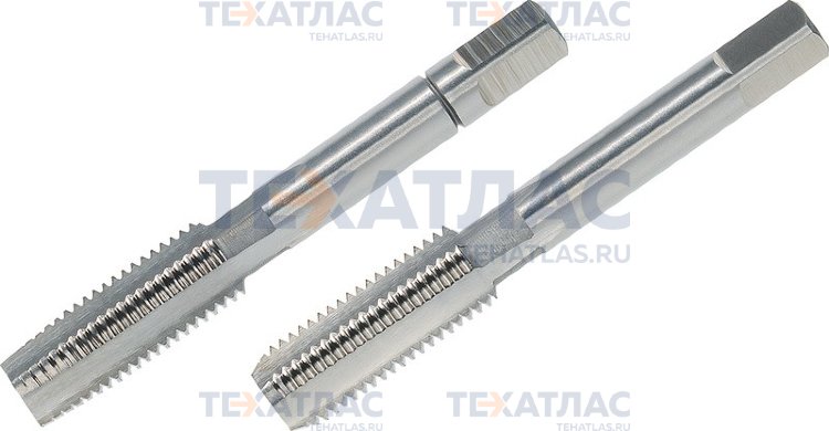 VOLKEL VO-26028 Метчики ручные M14x1.5, DIN 2181, HSS-G, комплект из 2 штук, левые