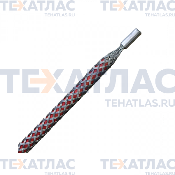 МЧ30/М12x1,5 Чулок для кабеля ⌀20-30мм с резьбовым наконечником М12 шаг 1,5 для УЗК 11мм, L=700мм МЧ30/М12x1,5 Чулок для кабеля ⌀20-30мм с резьбовым наконечником М12 шаг 1,5 для УЗК 11мм, L=700мм