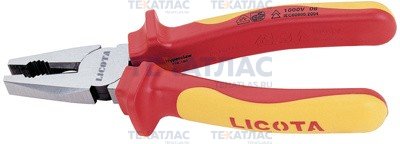 Licota APT-37001B Плоскогубцы комбинированные VDE 1000V 180 мм Licota APT-37001B Плоскогубцы комбинированные VDE 1000V 180 мм