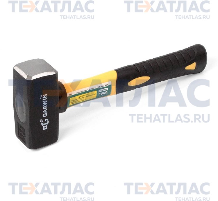 GARWIN GHT-SF01000 Кувалда с фибергласовой рукояткой, 1000 г