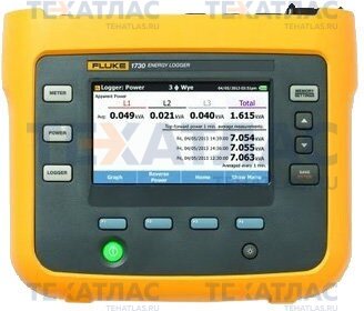 Трёхфазный логгер электроэнергии Fluke 1730/BASIC