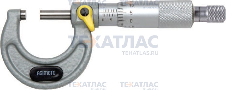 ASIMETO 101-10-0 Микрометр со скобой 0,01 мм, 225-250 мм