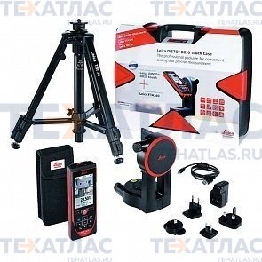 Комплект Leica DISTO™ D810 touch со штативом и адаптером Комплект Leica DISTO™ D810 touch со штативом и адаптером