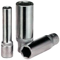 Force 5255013 1/4" Головка глубокая 6гр. 13 мм, L=50 мм