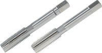VOLKEL VO-26015 Метчики ручные M10x1.0, DIN 2181, HSS-G, комплект из 2 штук, левые