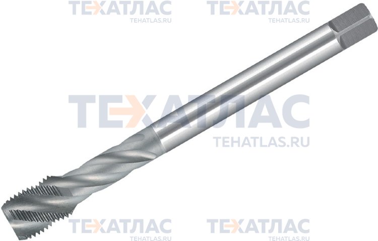 WEXO 123494-10x1 Метчик машинный 10x1 глухой, HSSE-V3, DIN 374, 6G, TiCN, Форма C, Тип N