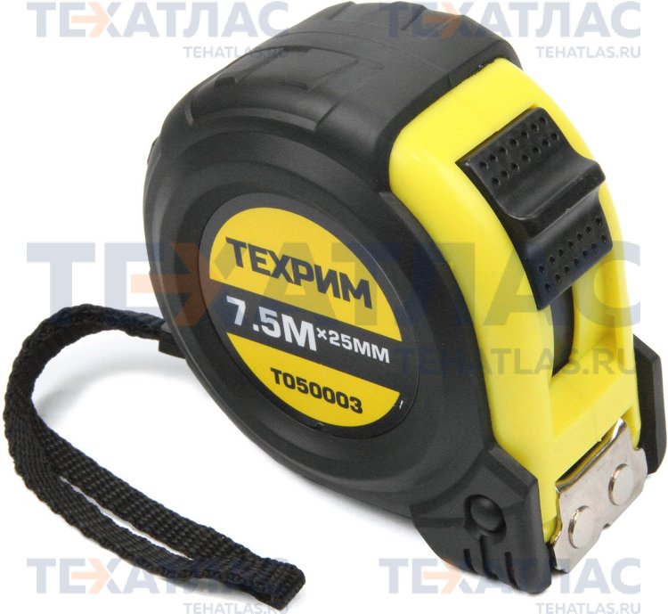 ТЕХРИМ T050003 Рулетка измерительная 7.5м х 25 мм ТЕХРИМ T050003 Рулетка измерительная 7.5м х 25 мм