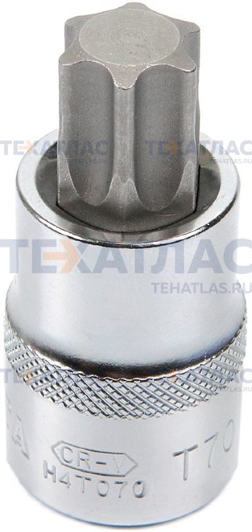 Licota H4T070 Головка торцевая с вставкой torx 1/2" T70